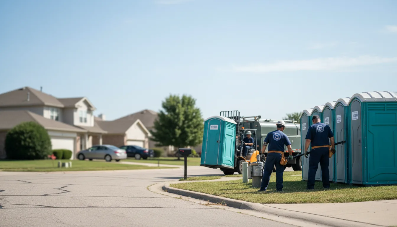Porta Potty Rental in Miamisburg, OH near me